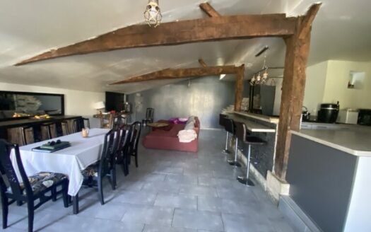 Girondine 6 chambres avec piscine et grange à Périssac 33240